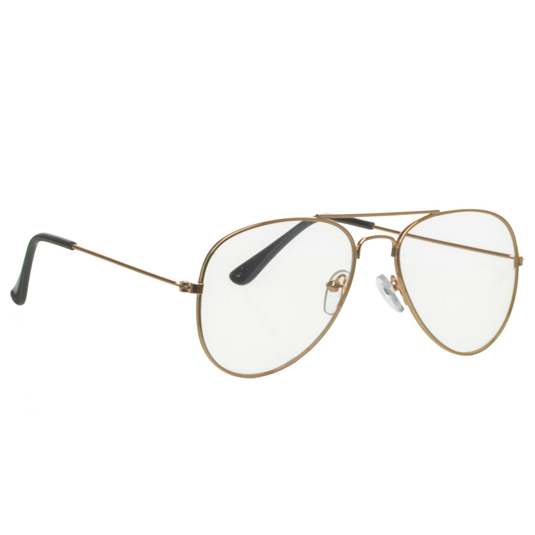 Small aviator image glasses fake eyeglasses