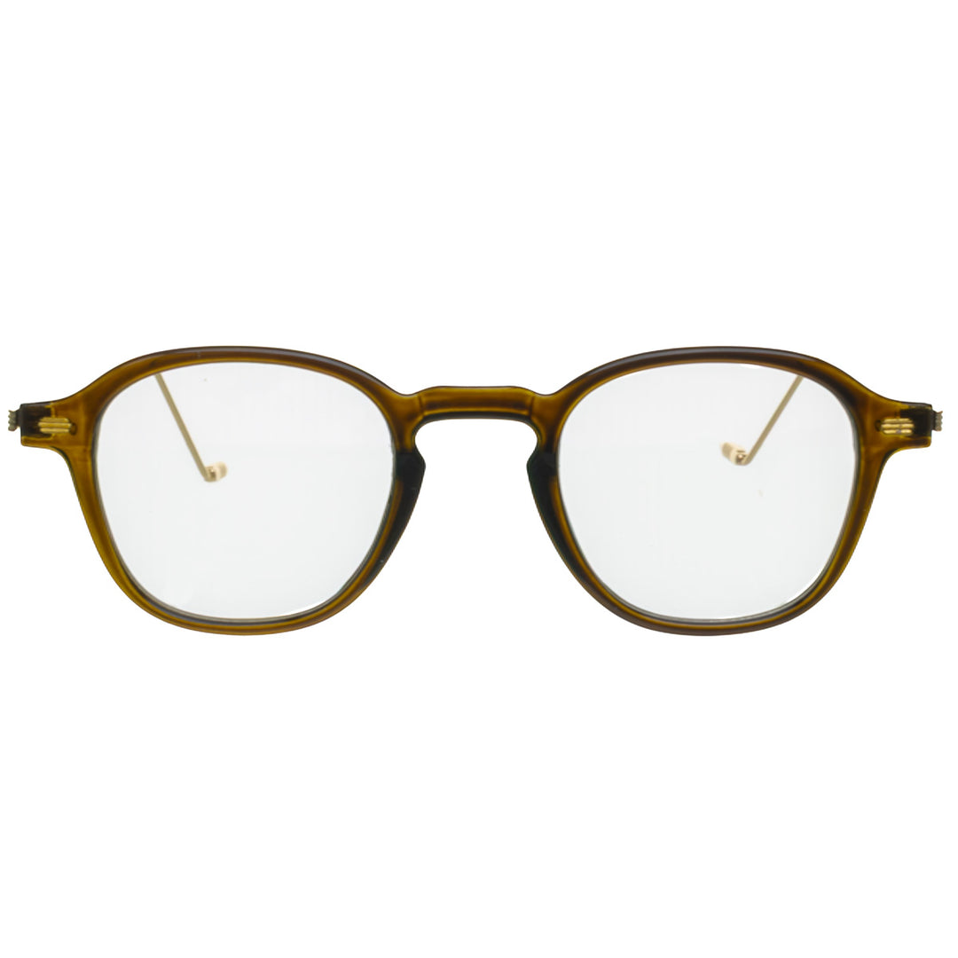 Slim angular image glasses fake glasses