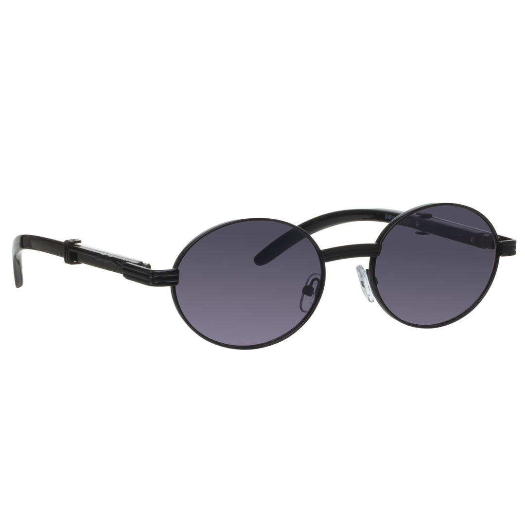 Oval retro sunglasses for women