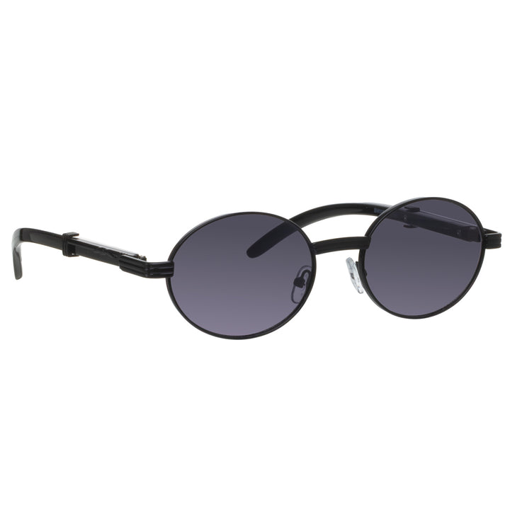 Oval retro sunglasses for women