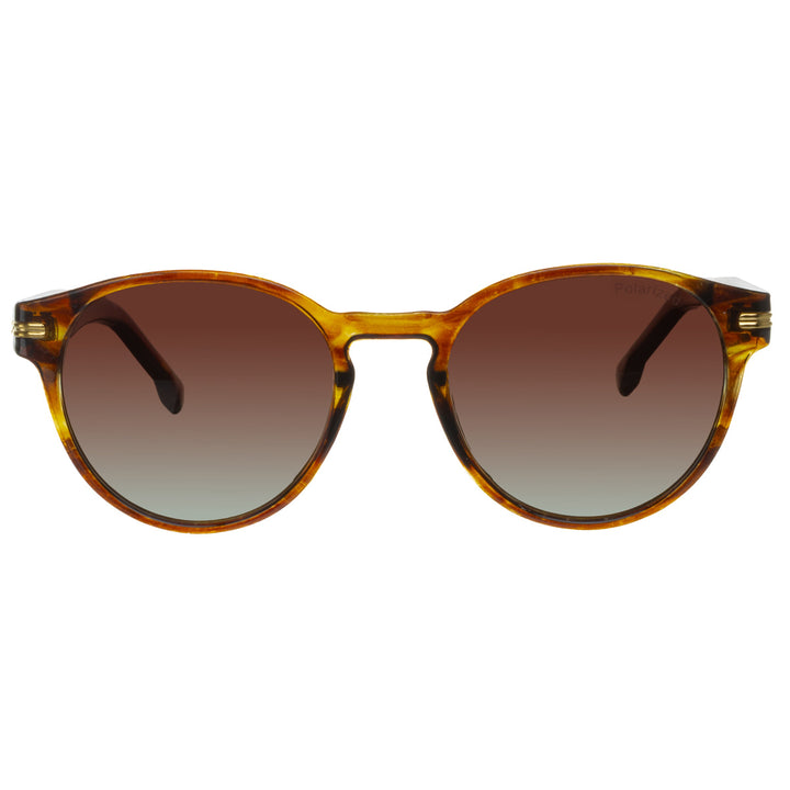 Round polarized sunglasses for women