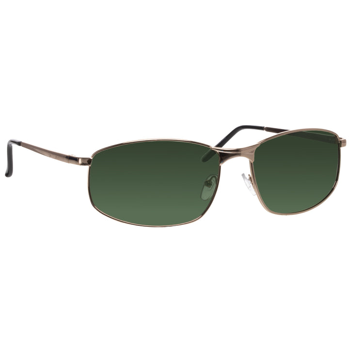 Polarized men's rectangular sunglasses