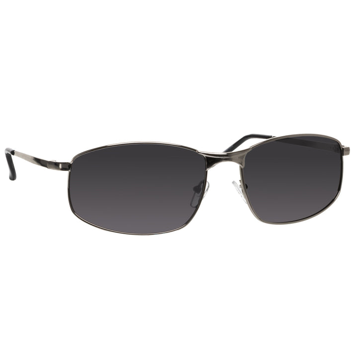 Polarized men's rectangular sunglasses