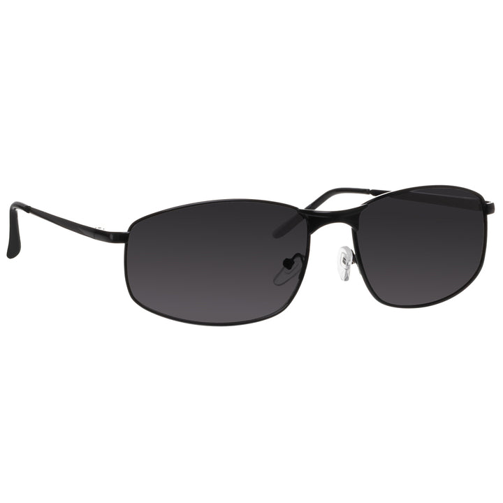 Polarized men's rectangular sunglasses