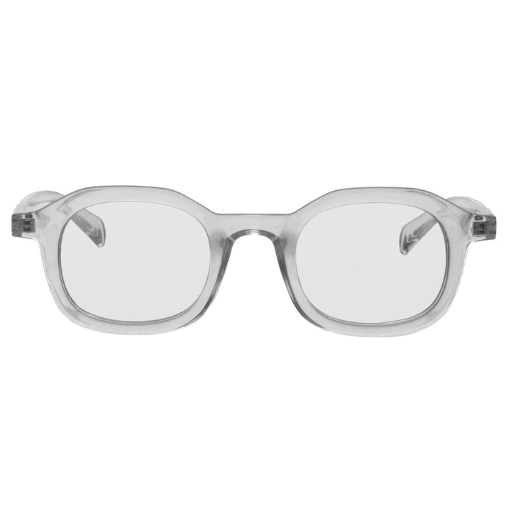 Translucent prescription glasses – rounded frames