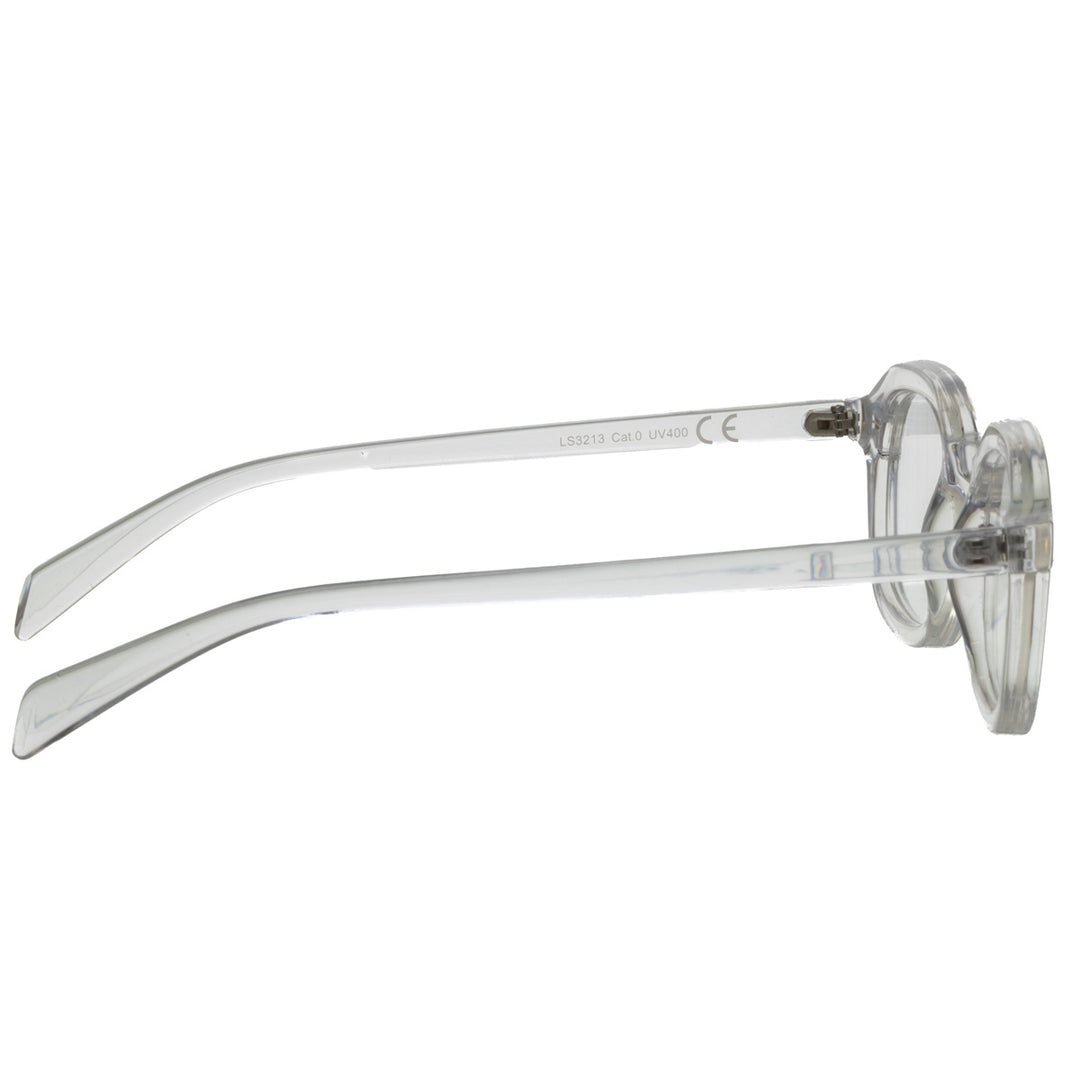 Translucent prescription glasses – rounded frames