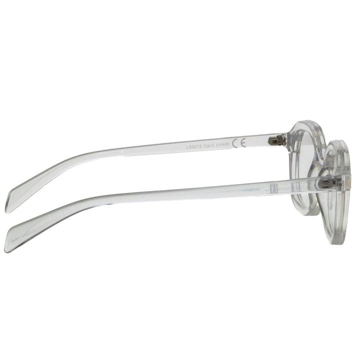 Translucent prescription glasses – rounded frames