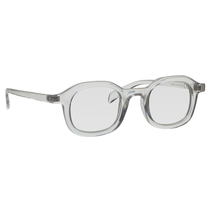 Translucent prescription glasses – rounded frames