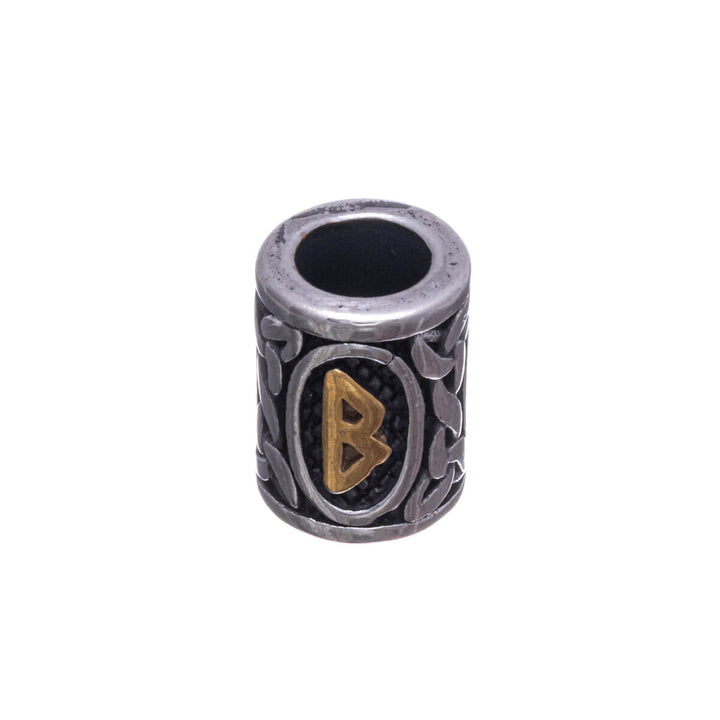 Steel beard necklace Vilja (Steel 316L)