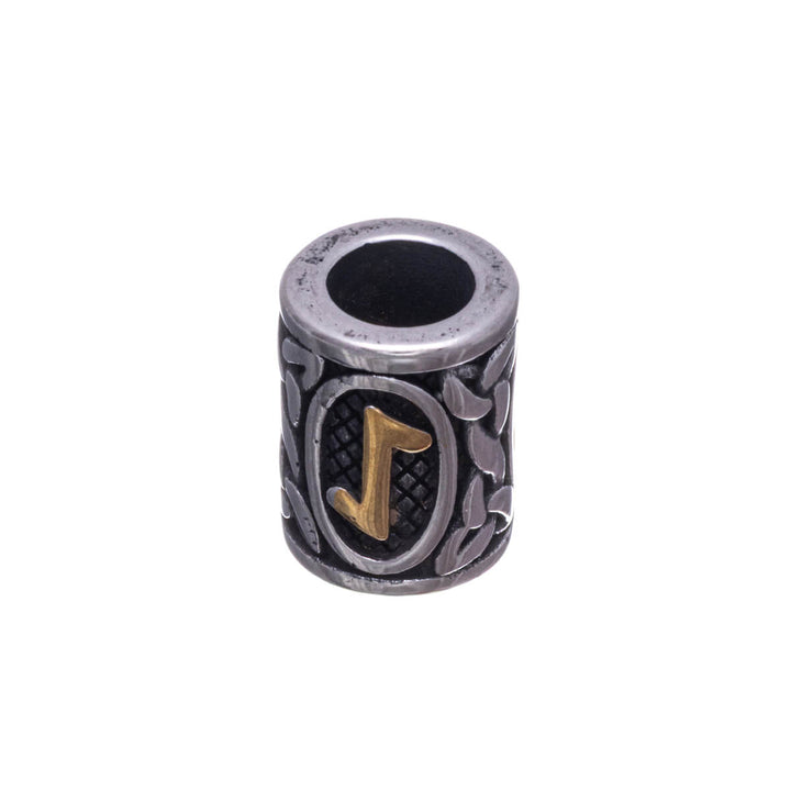 Steel beard necklace Tiwaz (Steel 316L)