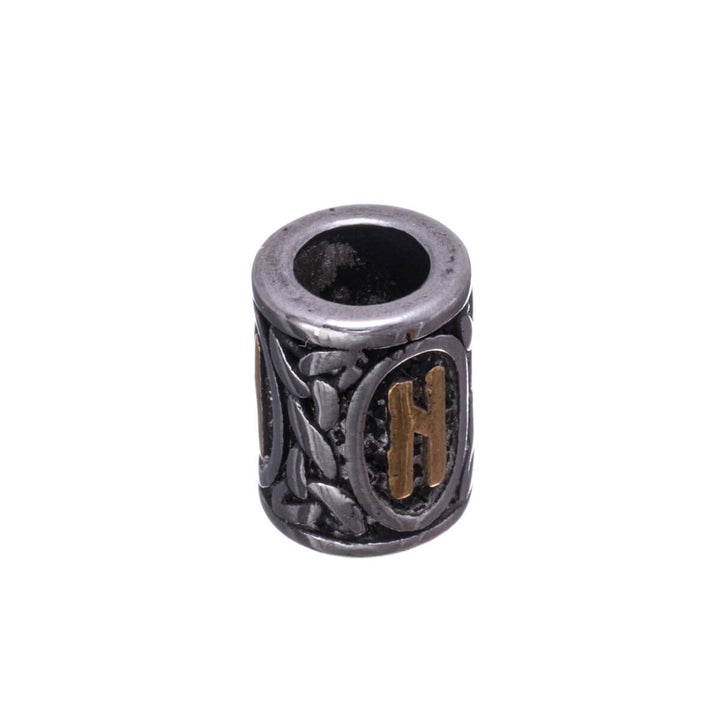 Steel beard comb Berkano (316L steel)