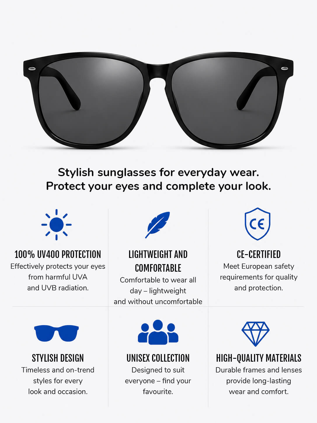 Clubmaster sunglasses