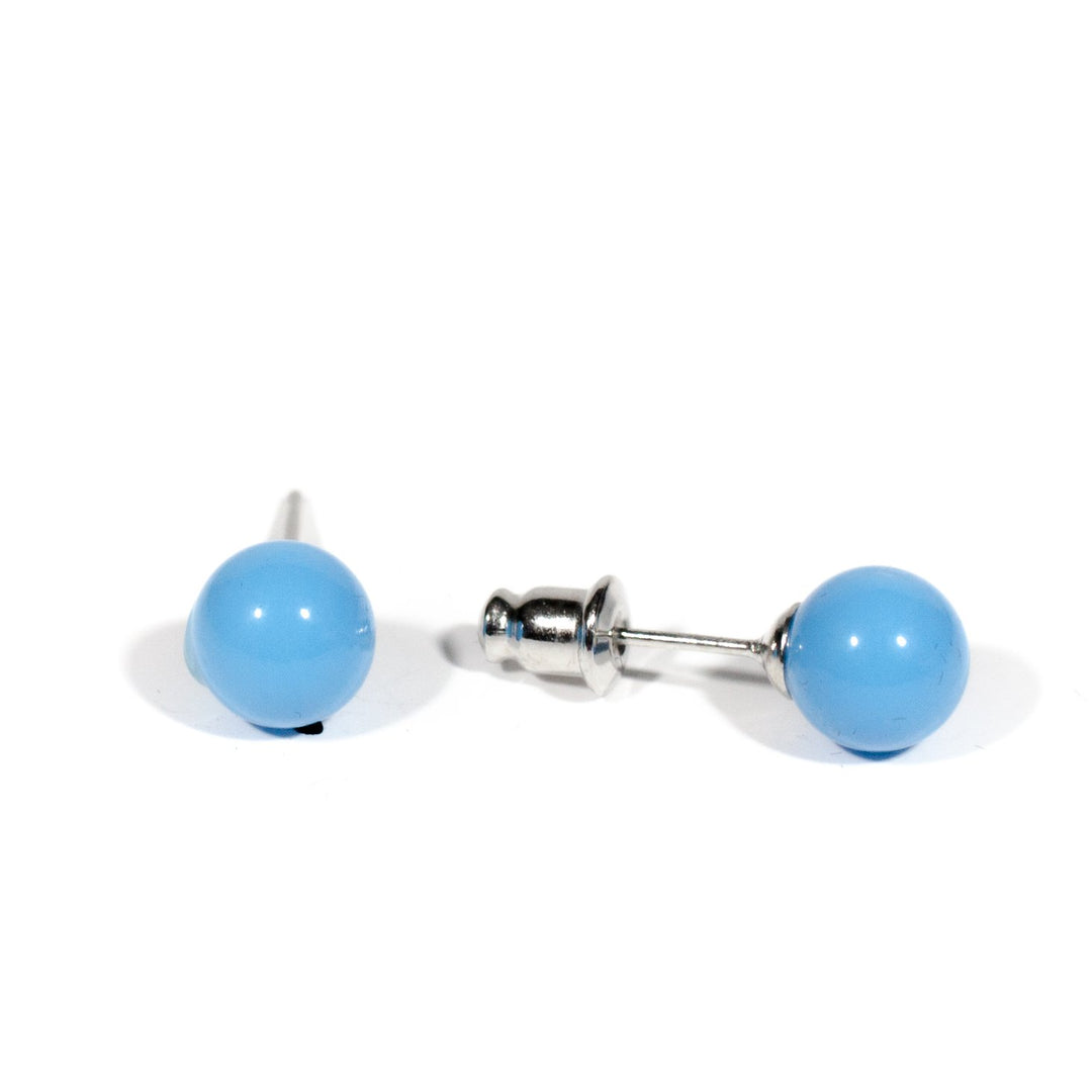 Ball earrings 8mm