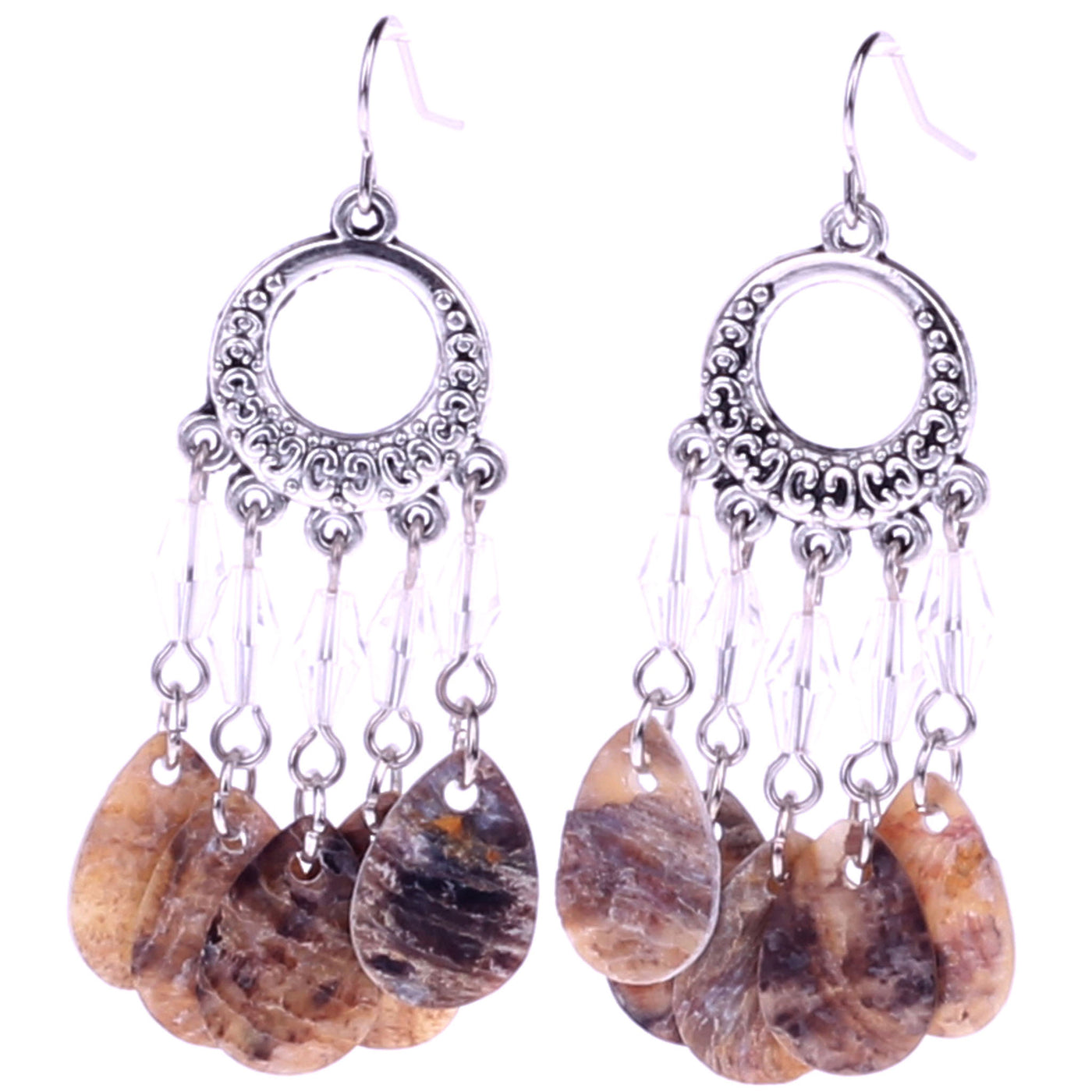 Mussel earrings