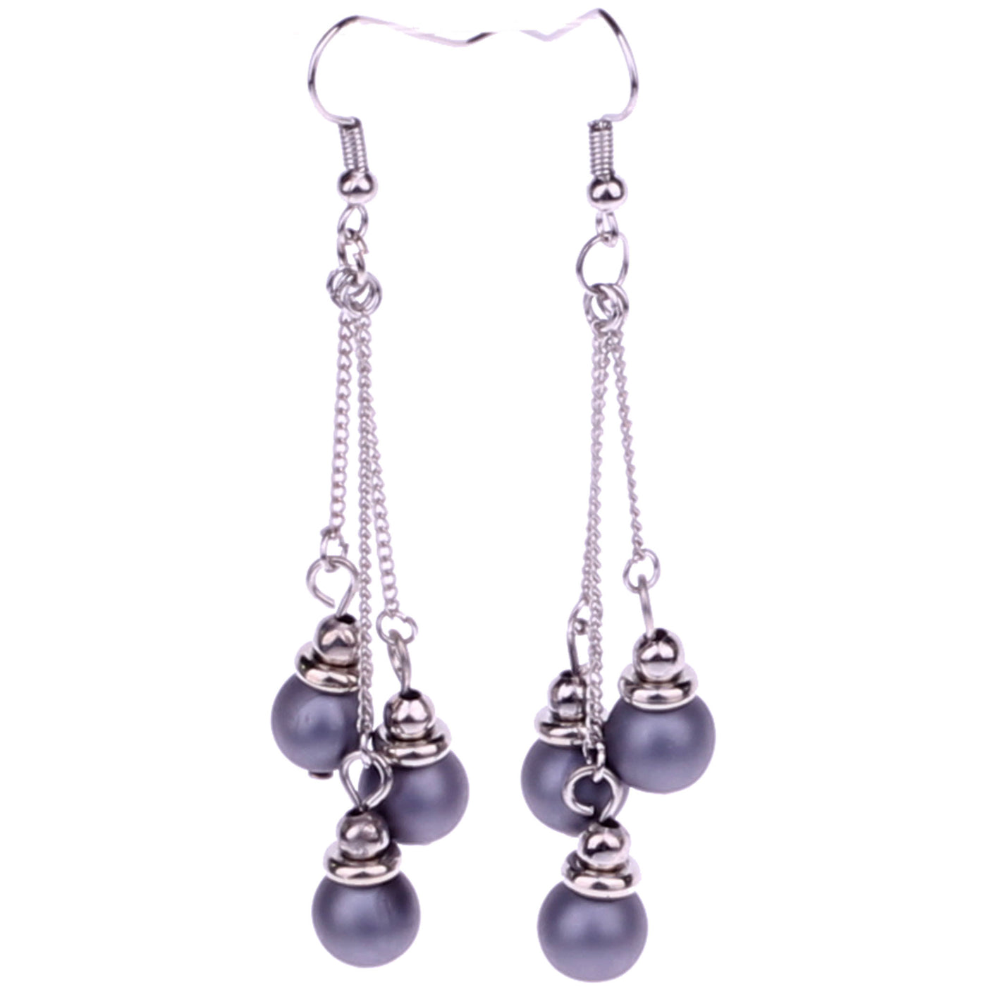 Dangling pearl earring
