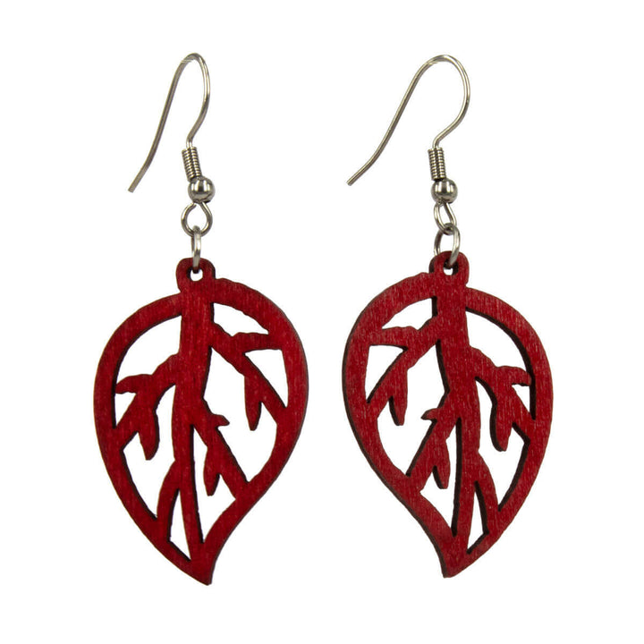 Tree leaves earrings (Steel 316L)