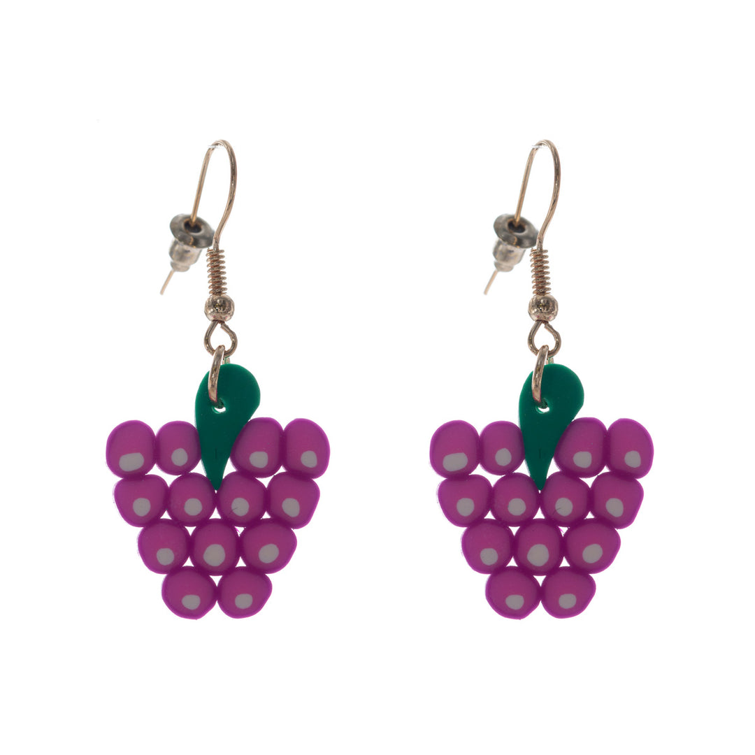 Grape earrings