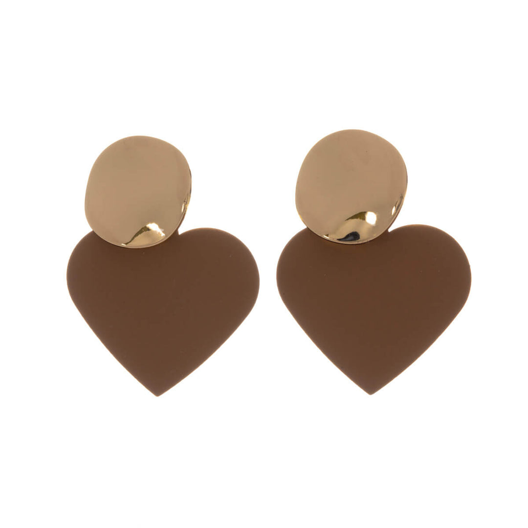 Heart earrings