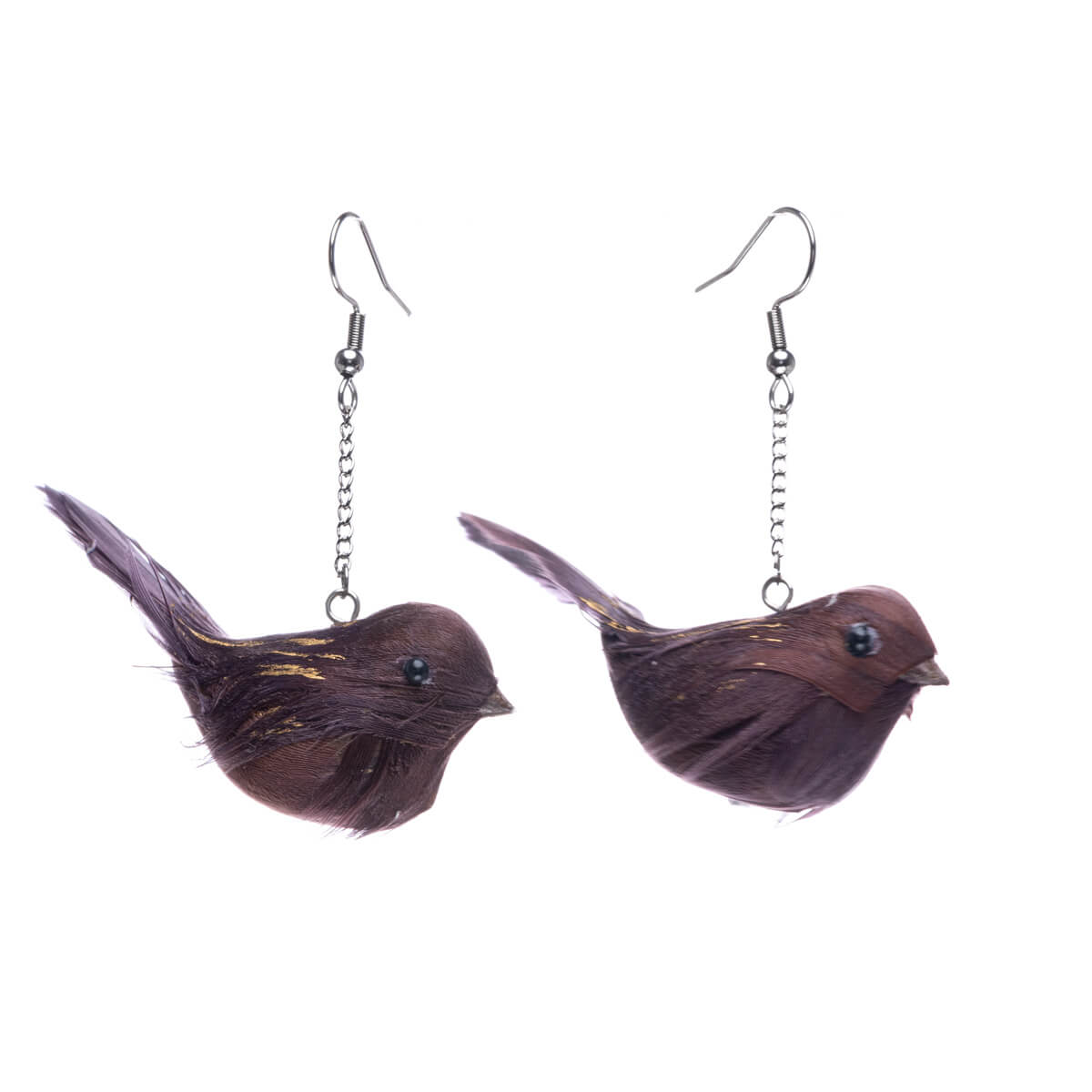 Bird earrings - Made in Finland (Steel 316L)