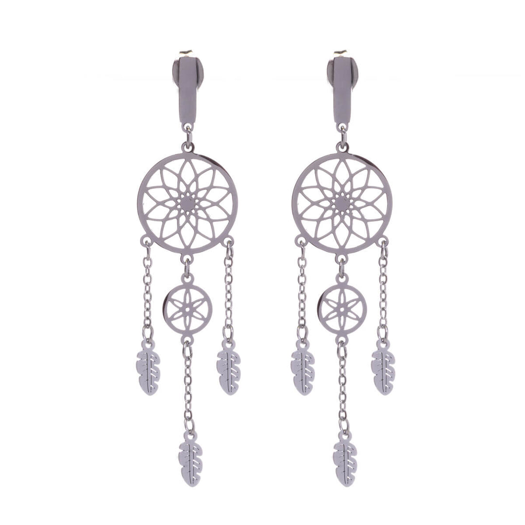 Dreamcatcher earrings (Steel 316L)