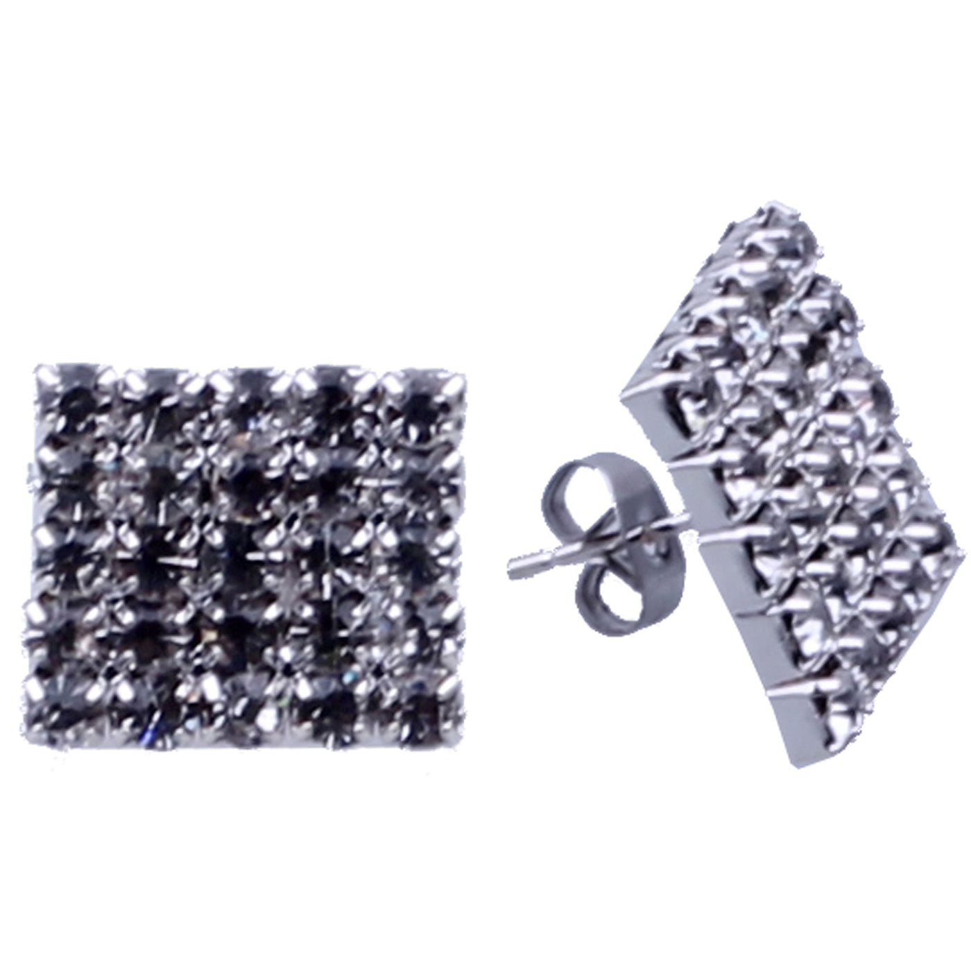 Square Straight earrings 5x5