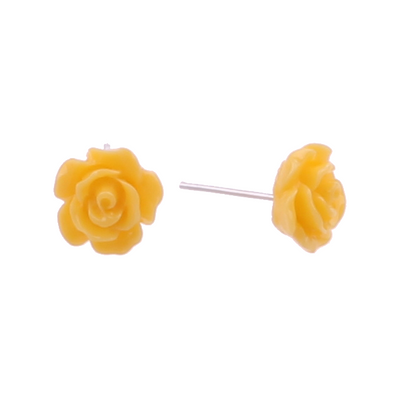 Rose earrings (Steel 316L)