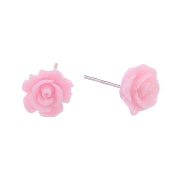 Rose earrings (Steel 316L)