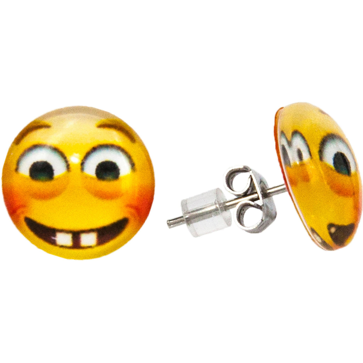 Emoji's shy earrings