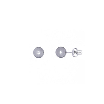 Steel ball earrings 8mm (steel 316L)