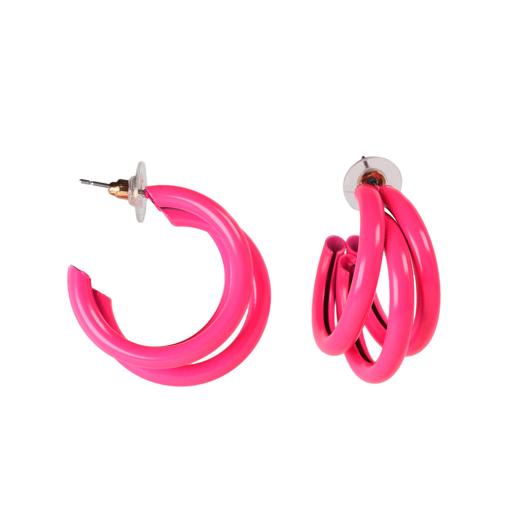 Three-piece earrings