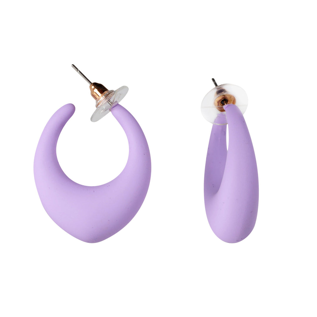 Plastic tires earrings 2.6cm