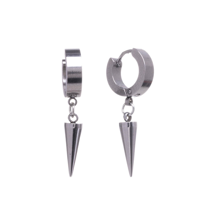 Spike pendant earrings earrings (Steel 316L)