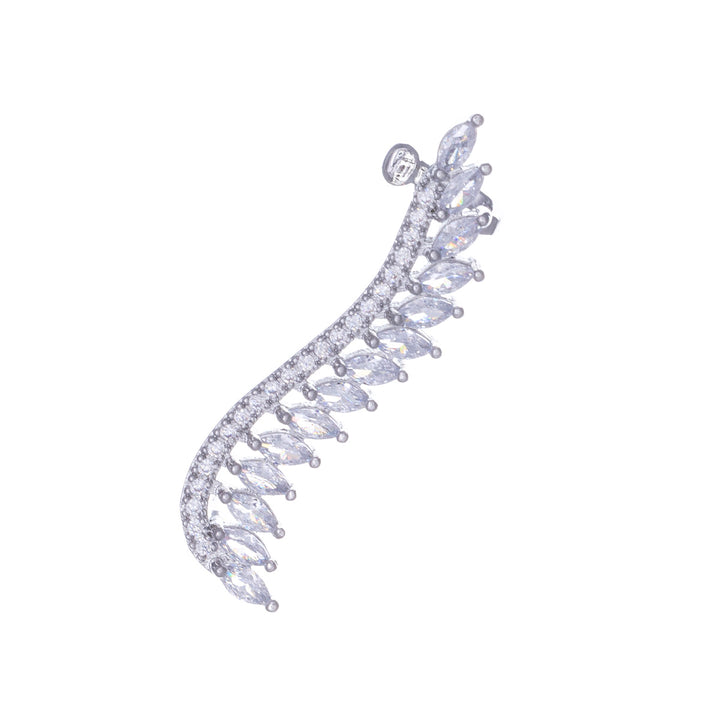 Zirkonia siipi statement rustokoru ear cuff 1kpl