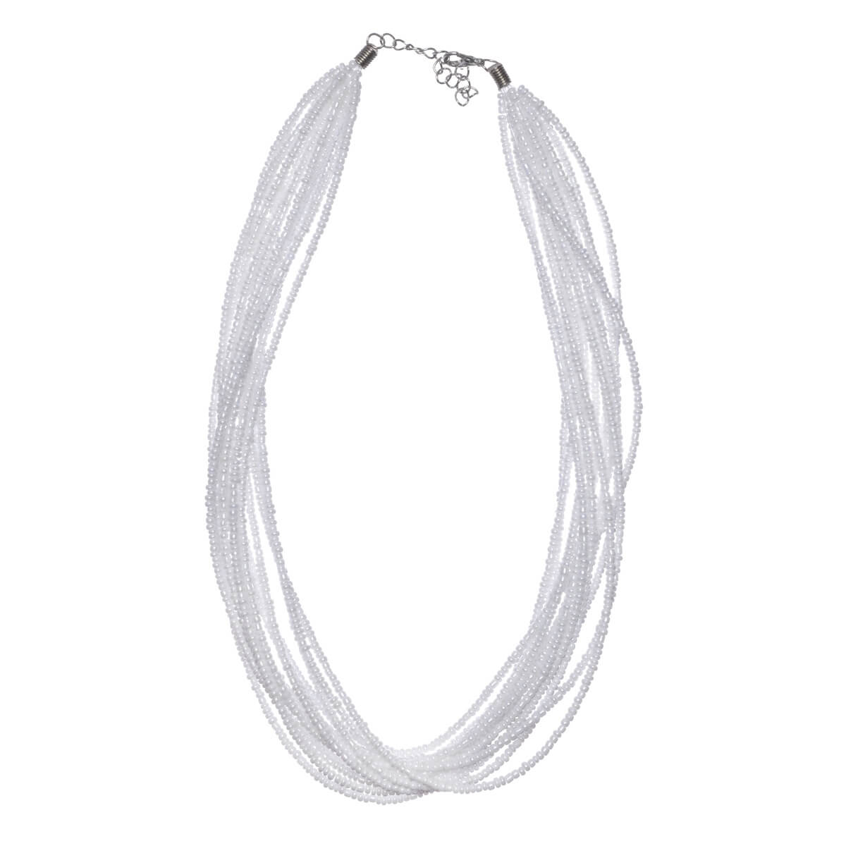 Multi -row pearl necklace 46cm