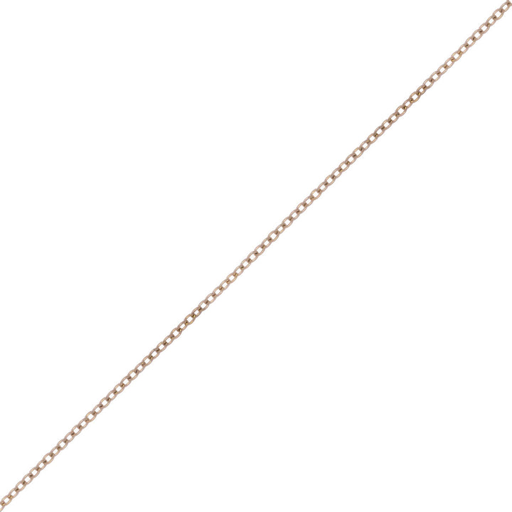 Thin gold plated necklace 44cm (Steel 316L)