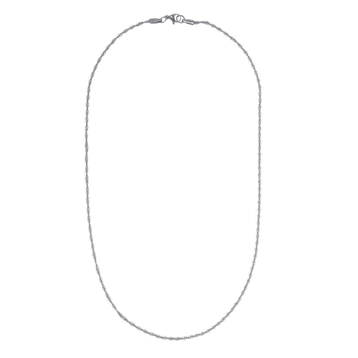 Singapore necklace 2,2mm 50cm (Steel 316L)