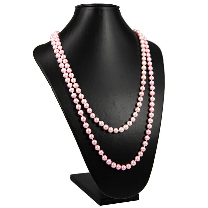 Long neck beads pearl necklace 135cm