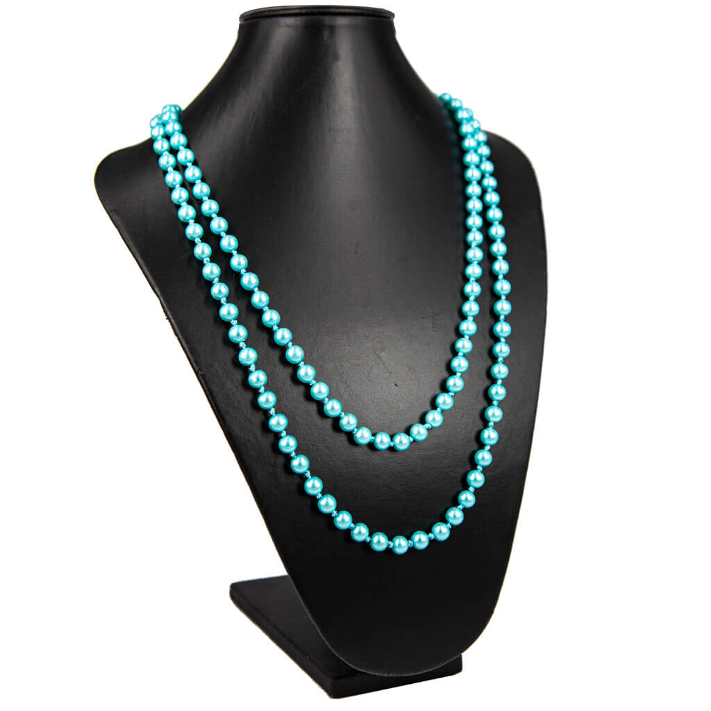 Long neck beads pearl necklace 135cm