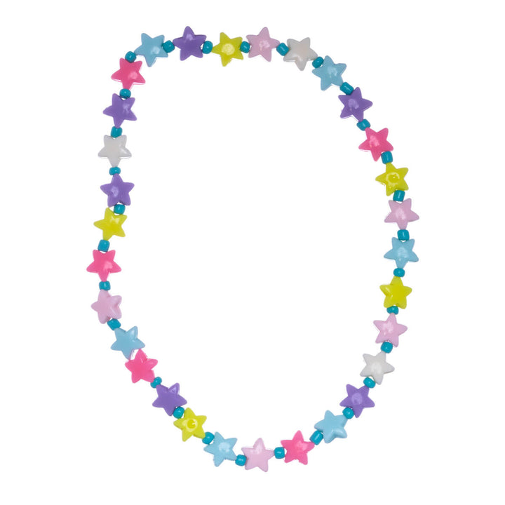 Children's elastic star necklace 38cm