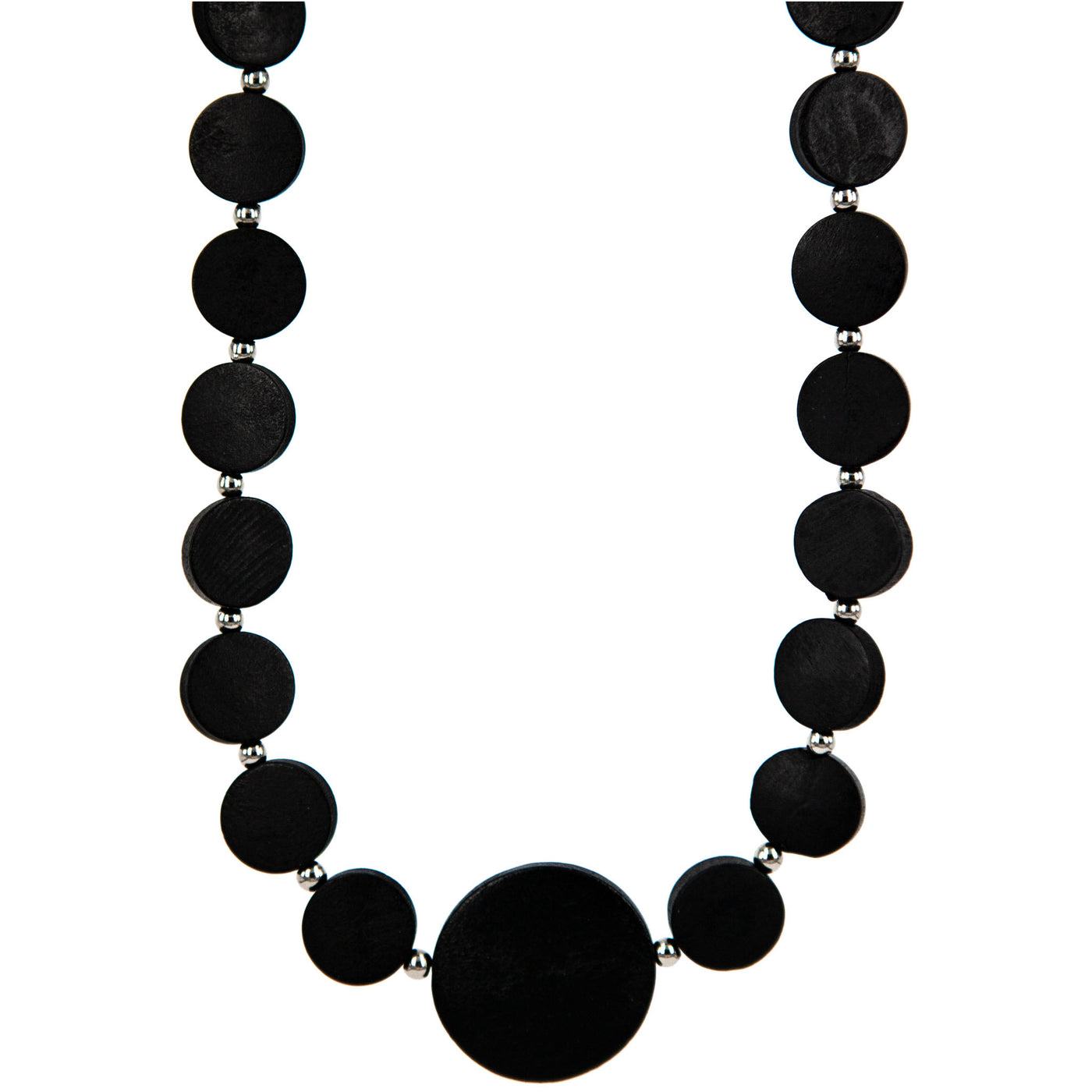 Wood necklace 50cm