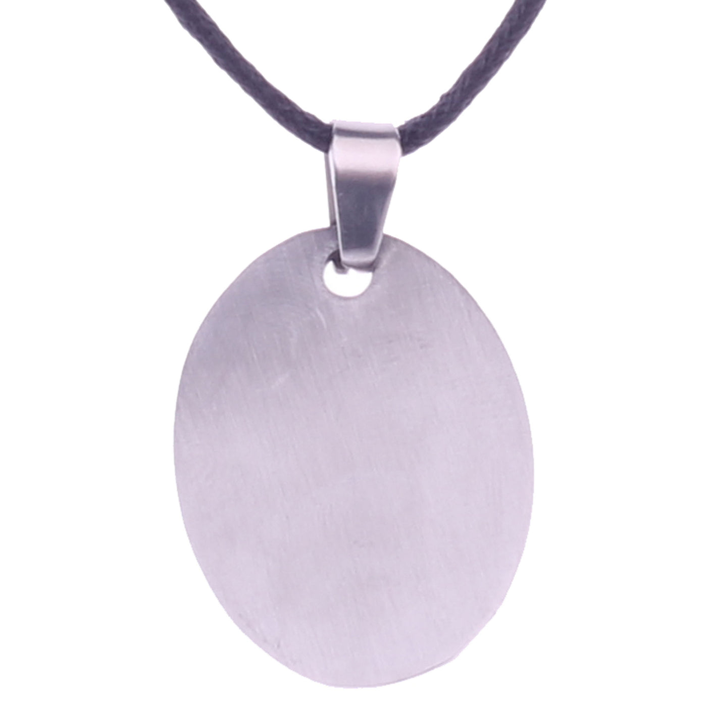 Steel tile pendant