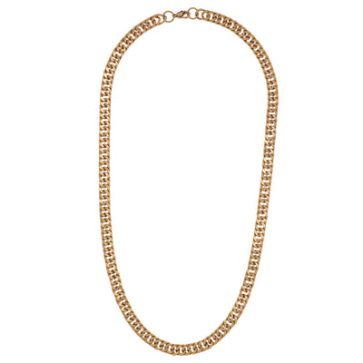 Dense armoured chain necklace 55cm (steel 316L)