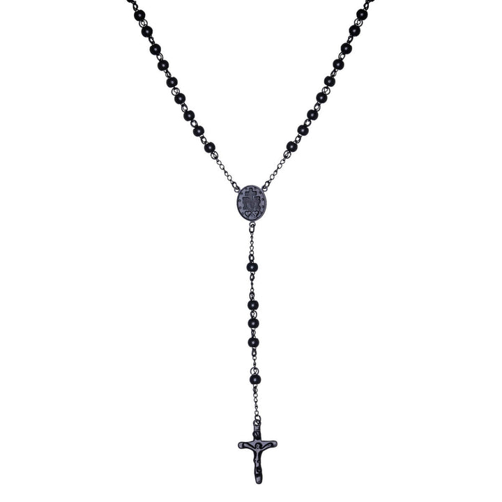 Steel rosary 68cm (Steel 316L)