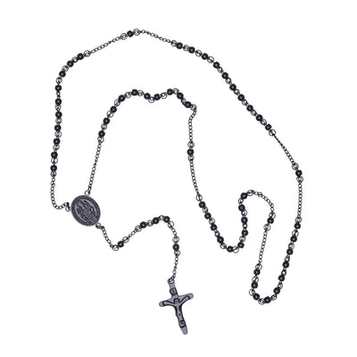 Steel rosary 68cm (Steel 316L)