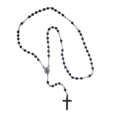 Steel rosary 68cm (steel 316L)