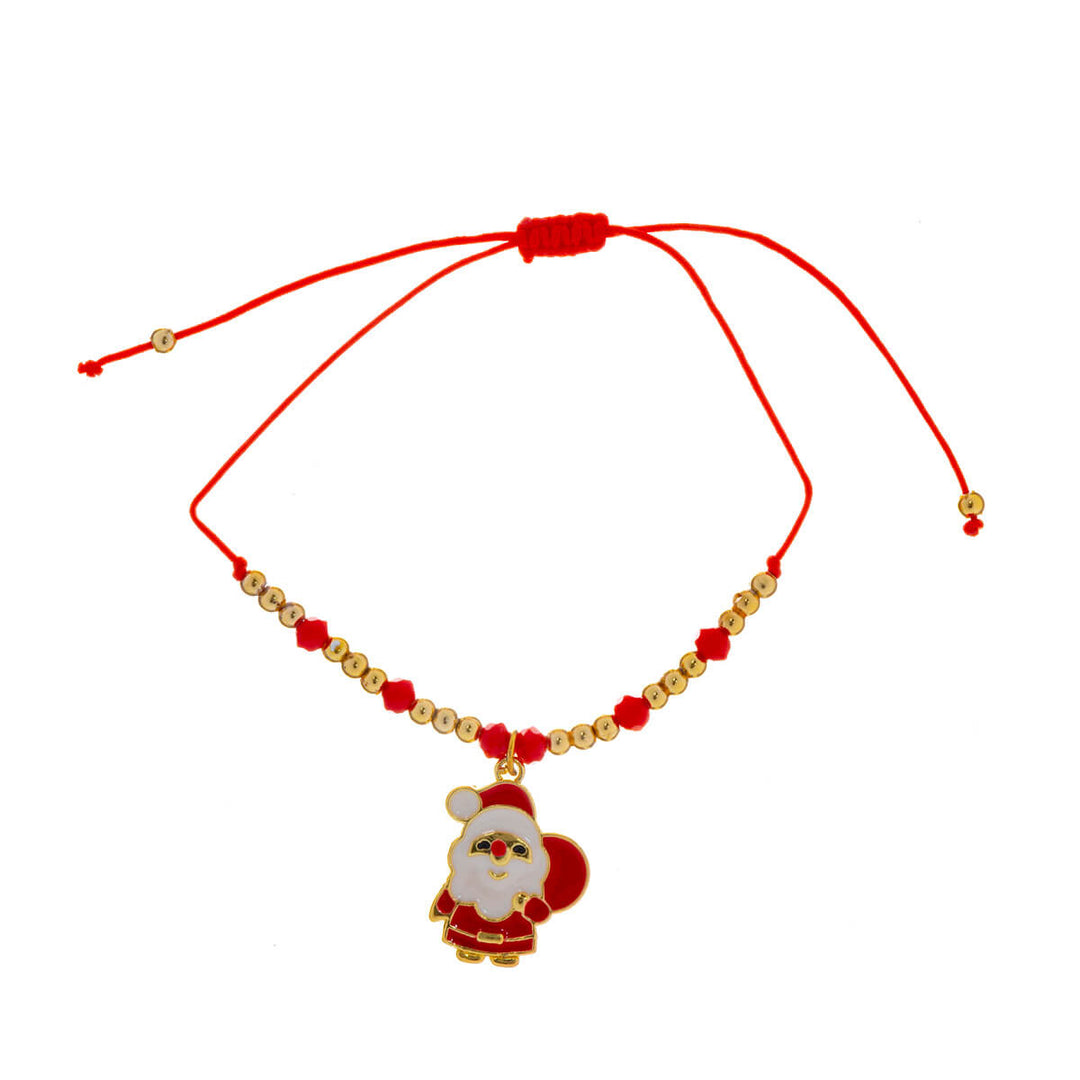 Christmas bracelet Santa Claus pendant