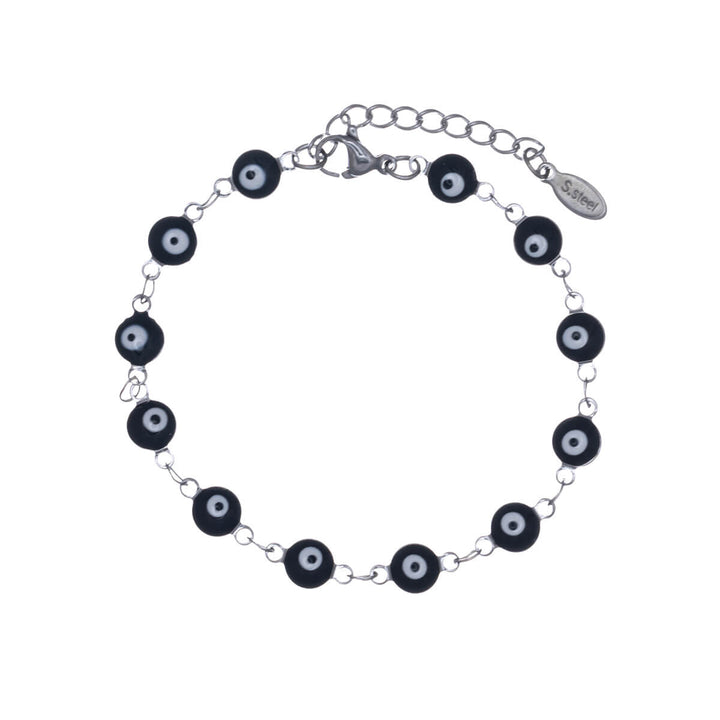 Steel evil eye bracelet (steel 316L)