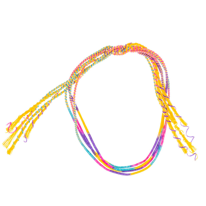 Thin knot bracelets 4pcs