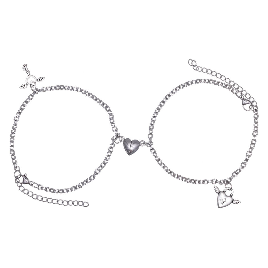 Love bracelet friend bracelet 2pcs (Steel 316L)