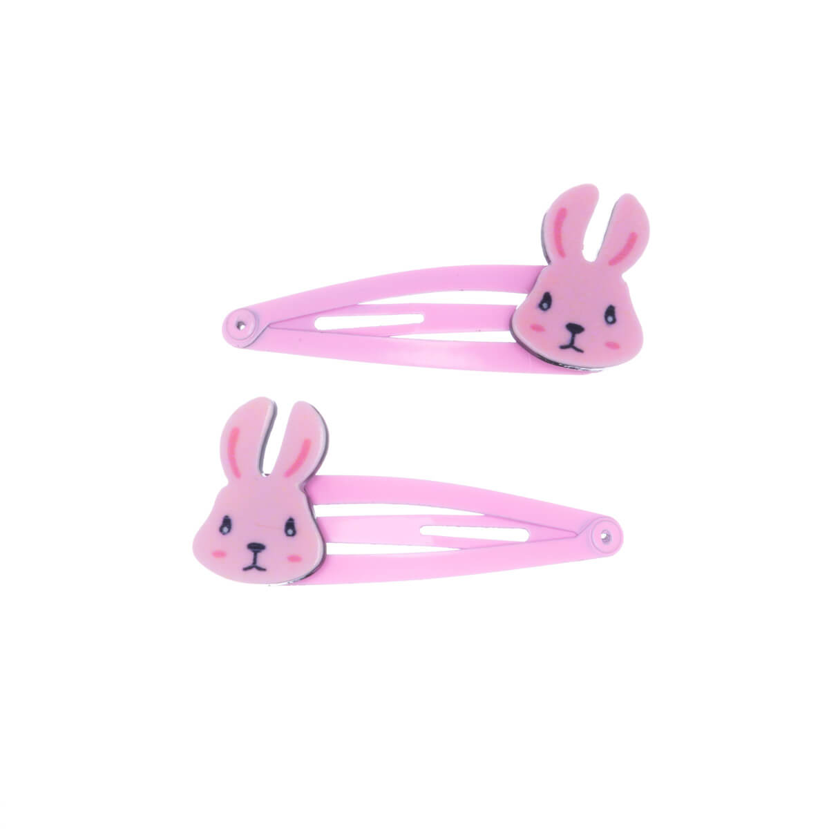 Children's bunny hair clip clik clak 2pcs